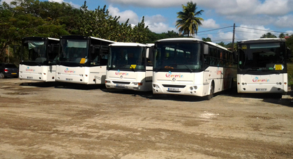 location bus Guadeloupe